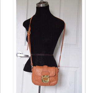 Blaque small leather cross body bag